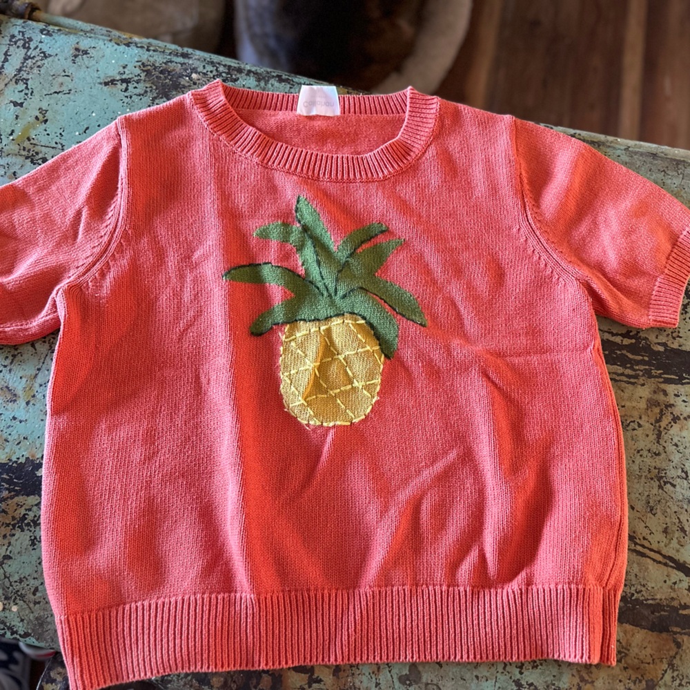 Callahan Anthropologie sweater tee Large